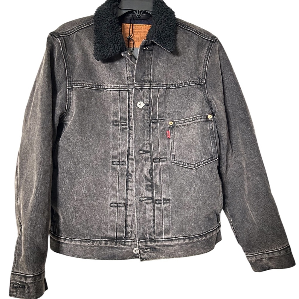 Levi's Sherpa Trucker Men's Jacket, Size XS.